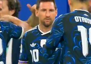 Messi scored in Argentina vs Jordan match