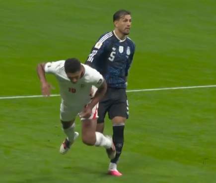 Argentina England world cup match controversy