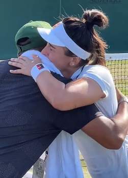 Bianca Andreescu emotional