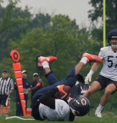Coby Bryant leaves practice with knee injury