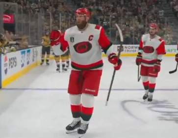 Staal Scores Twice as Hurricanes Tie Stanley Cup Final