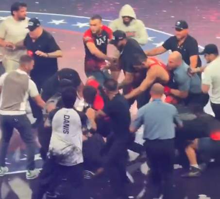 Khamzat Chimaev - Dillon Danis brawl