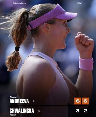 19 Year Old Mirra Andreeva Wins French Open Title