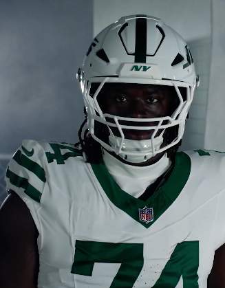 New York Jets new white uniform and helmet
