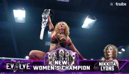 Nikkita Lyons Wins WWE Evolve Women’s Title