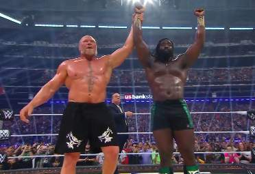 Oba Femi Defeats Brock Lesnar