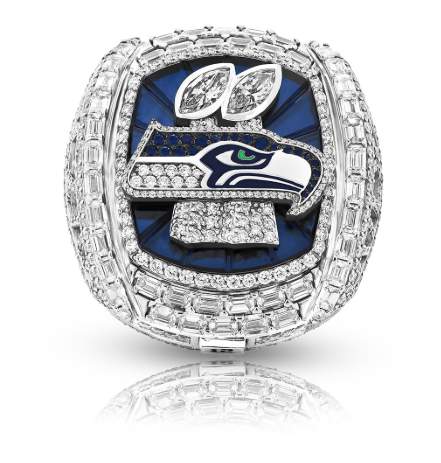 Seattle Seahawks Super Bowl LX championship ring