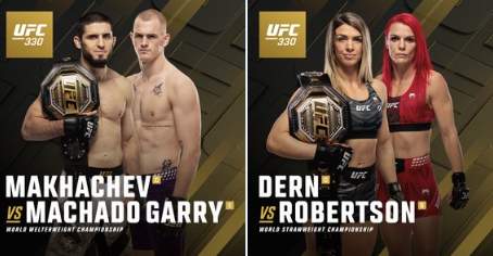 Islam Makhachev Vs Ian Machado Garry and Mackenzie Dern Vs Gillian Robertson