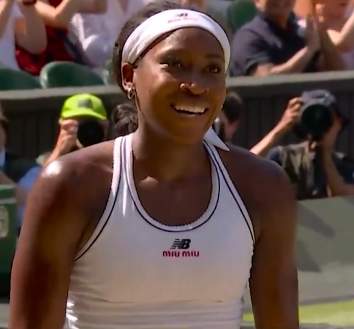 Coco Gauff will play Wimbledon semifinals today